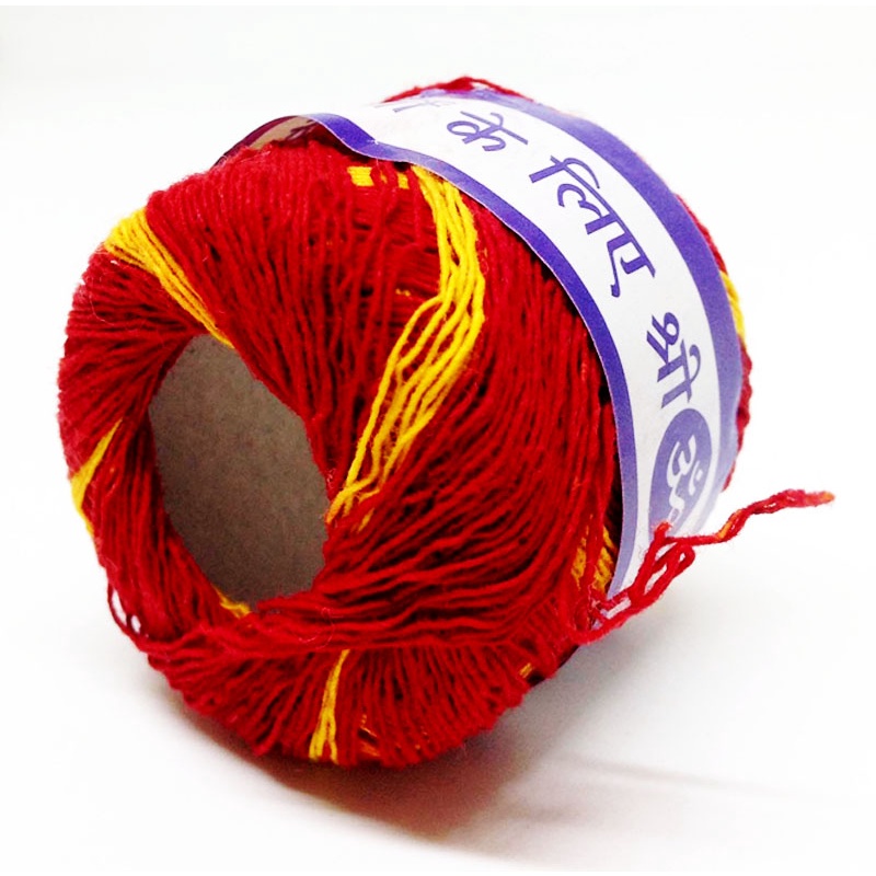 เชือกสายสินจ์ Kalava Mauli Thread - Red/Yellow.
