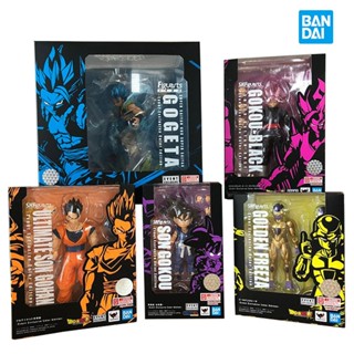 BANDAI 【ขายดี】โมเดลฟิกเกอร์ อนิเมะ Dragon Ball Z Goku Black Gohan Gogeta Frieza edltion