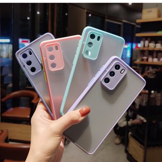 สีลูกกวาด ลูกผสม เคส OPPO Realme 9 5G 8S 8 7 6 Pro 5 5i 5s 6i C3 6 6S 6I Narzo 30 5G 10A 20A ป้องกันเลนส์กล้อง ปกหลัง