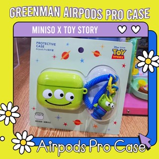 พร้อมส่ง💖 Miniso (CN) airpods pro case greenman กรีนแมน