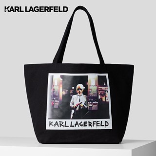 Karl Lagerfeld - KARL SERIES CANVAS SHOPPER 226W3932 กระเป๋าผ้า