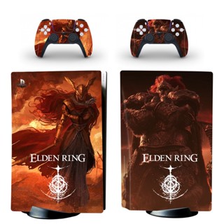 สติกเกอร์ติดคอนโซลเกม Elden Ring Themed สําหรับ PS5 Playstation 5