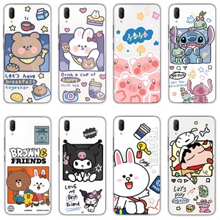 สําหรับ vivo v11 / v11pro v15 v16 pro v17 pro เคสซิลิโคน TPU นิ่ม