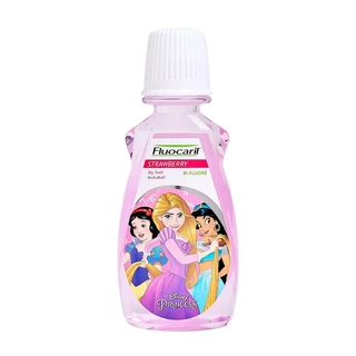 ฟลูโอคารีล น้ำยาบ้วนปาก บิ๊กทีธ รสสตอเบอร์รี่ 250 มล. FLUOCARIL KIDS BIG TEETH STRAWBERRY 250 ML