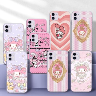 เคสโทรศัพท์มือถือแบบนิ่ม TPU ใส ลายการ์ตูนมายเมโลดี้น่ารัก ERT87 สําหรับ Samsung A01 EU A02 M02 A02S A03S A10 A10S A11 A12 A20 A30 A20S