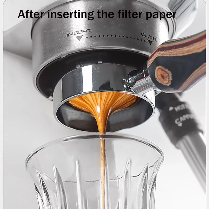Coffee powder bowl filter paper กระดาษกรองสำหรับ Basket - รูปที่ 2