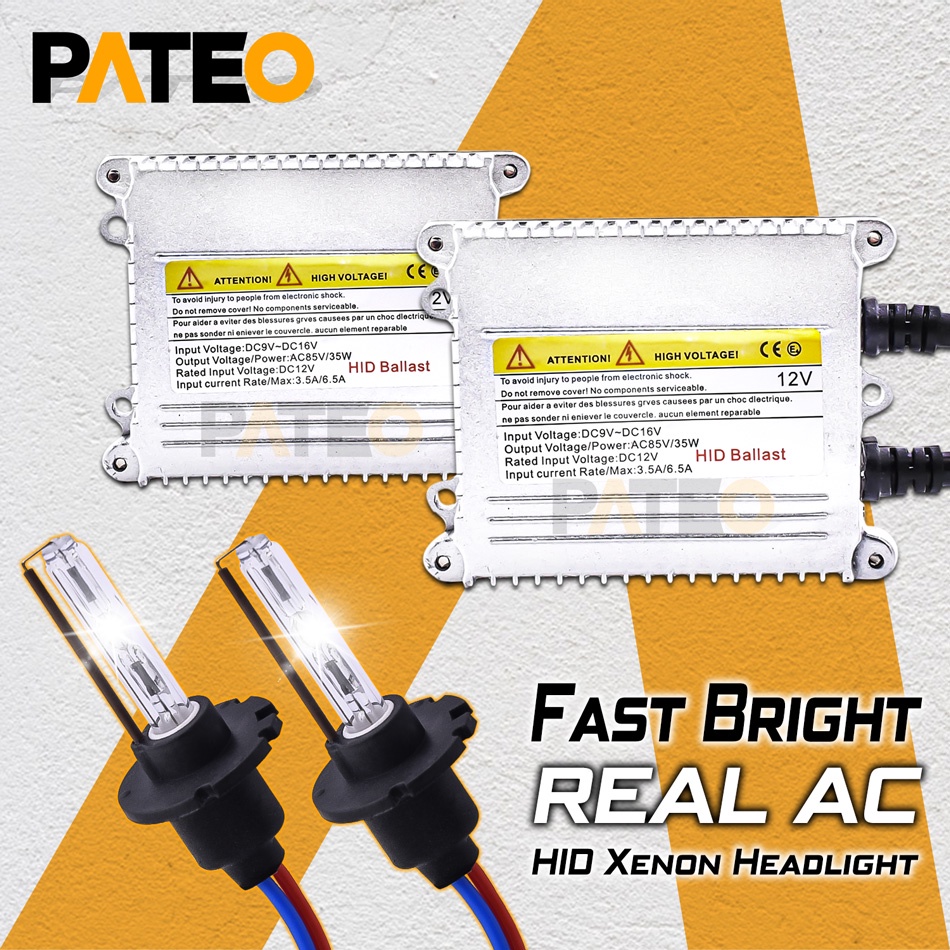 หลอดไฟซีนอน H7 H1 H11 D2H HID AC 4300K 6000K 8000K อุปกรณ์เสริม สําหรับรถยนต์