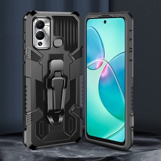 เคส Infinix Hot 12 Play 12 Play NFC เคสโทรศัพท์มือถือ กันกระแทก พร้อมคลิปหนีบเข็มขัด สําหรับ