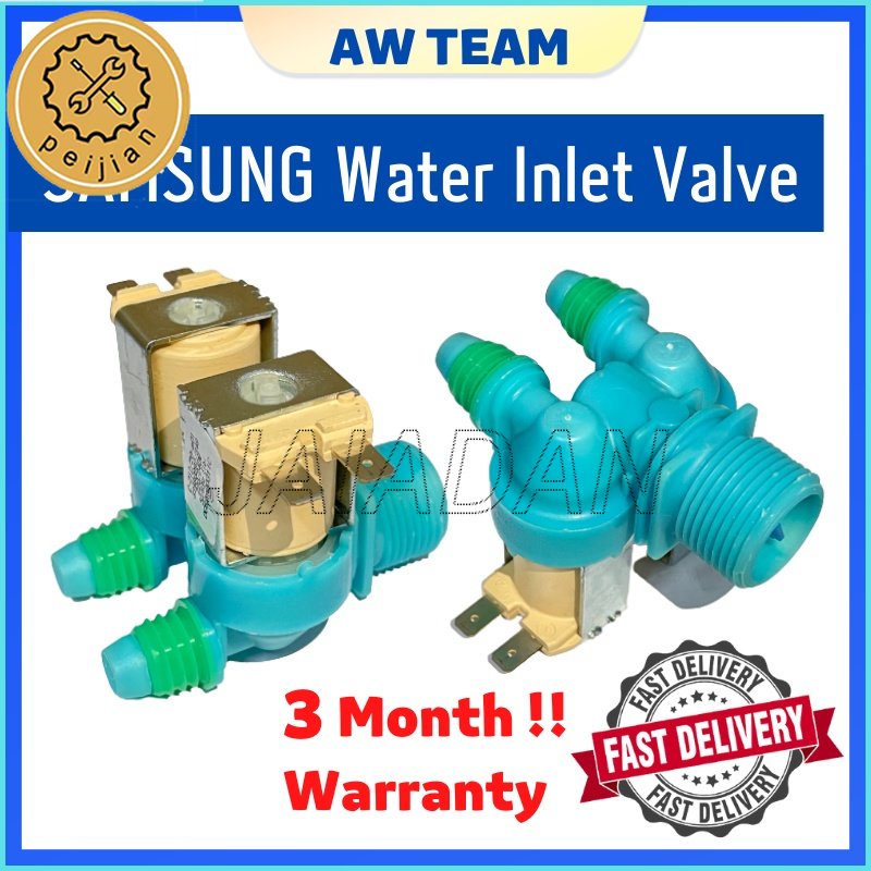 น้ํา Samsung เครื่องซักผ้าวาล์วทางเข้า WA85F5S3/WA90F5S3/WA10F5S3/WA11F5S9/WA12F7S5 misin basuh mauk
