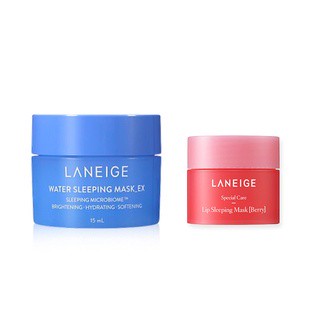 laneige lip sleeping mask berry mini 3g, water sleeping mask หน้ากากนอน 15g