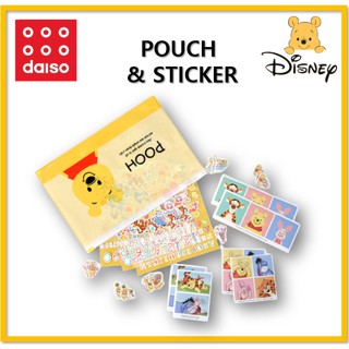 [DAISO Korea] กระเป๋า Winnie the Pooh + ชุดสติกเกอร์