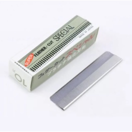 พร้อมส่ง (10 ใบ/กล่อง) มีดโกนกันคิ้ว มีดโกนขนนก มีดโกน มีดโกน มีดกันคิ้ว
