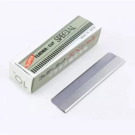 พร้อมส่ง (10 ใบ/กล่อง) มีดโกนกันคิ้ว มีดโกนขนนก มีดโกน มีดโกน มีดกันคิ้ว