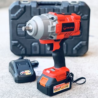 OKURA บล็อกแบตเตอรี่ไร้สาย รุ่นงานหนัก รุ่นทรงพลัง 1/2” (4หุน) 20V 4.0AH และ รุ่น 48V 4.0AH สามารถเลือกสั่งซื้อได้
