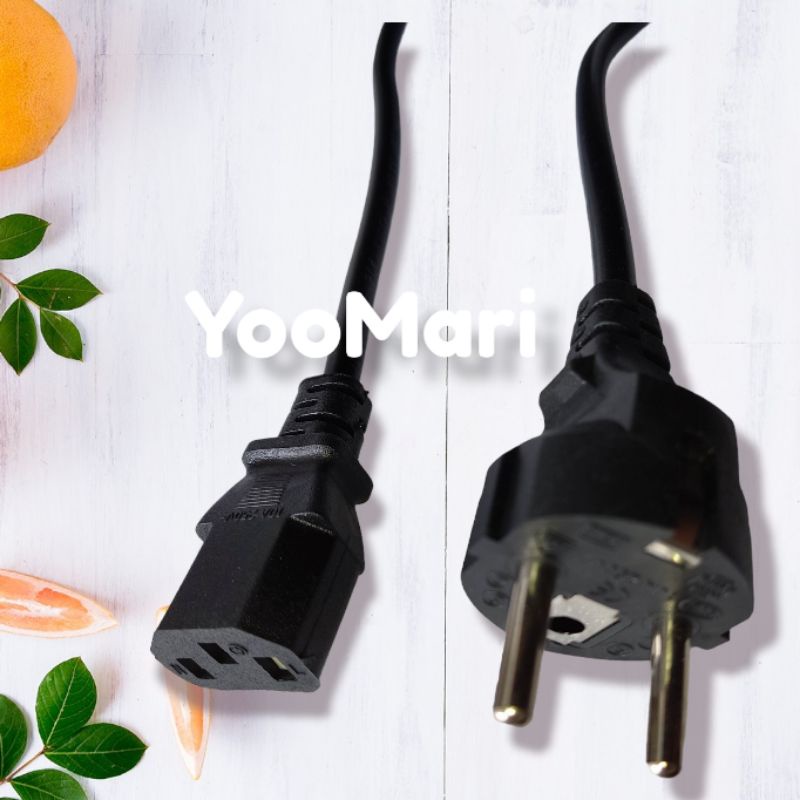 สายไฟคอมพิวเตอร์ PC Monitor LED LCD TV โทรทัศน์ 1 เมตร 1.8M 180 ซม.Magic com ไห Bogor หนาคุณภาพดีเดิ