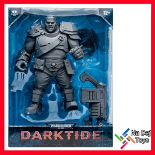 McFarlane Warhammer 40,000 Darktide Ogryn Artist Proof 7" figure ดาร์คไทด์ โอกริน (เทา) ขนาด 7 นิ้ว ฟิกเกอร์