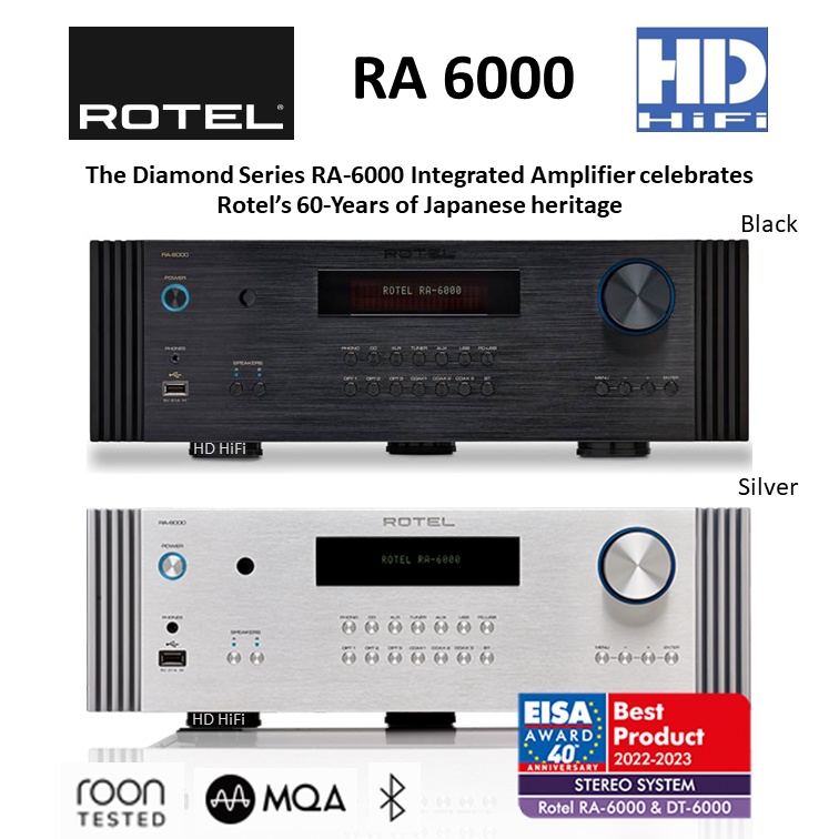 ROTEL RA-6000 Integrated Amplifier