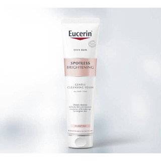 Eucerin Spotless Brightening Cleansing Foam 150g ยูเซอริน สปอตเลส ไบรท์เทนนิ่ง  คลีนซิ่ง โฟม ขนาด 150 กรัม