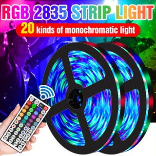 DC12V RGB แถบยืดหยุ่นและตัดแถบไฟ LED ไฟ SMD 2835ทีวีไฟตั้งโต๊ะตกแต่ง LED ไฟพื้นหลัง20M