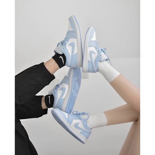 2 2 ลดอีก 200 ใส่ MS200FEB พร้อมส่ง ของแท้ 100AIR JORDAN 1 LOW ALUMINUM img 3