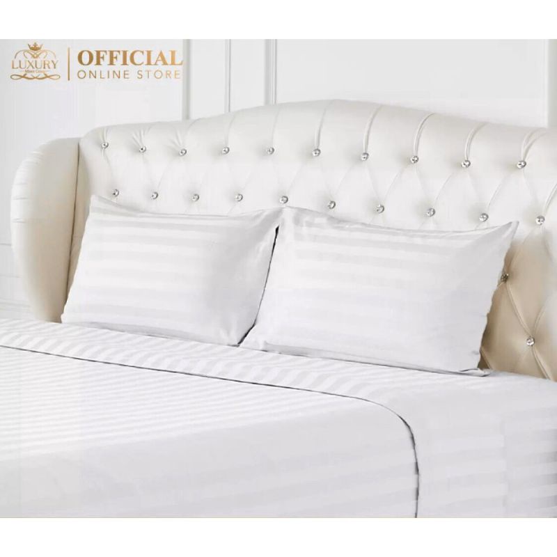 ผ้าปูที่นอนรัดมุม Luxury หมอนโรงแรม 6 ดาว  ของแท้ 100%