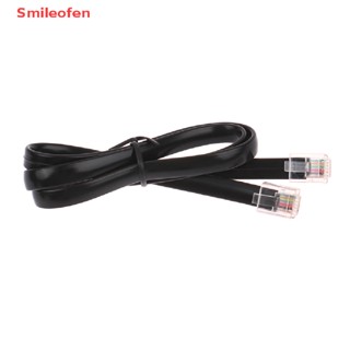 [Smileofen] ใหม่ สายเคเบิลกล้องโทรศัพท์ แบบแบน RJ12 6P6C ST-4 ST4 สําหรับ Ioptron Auto Guide iEQ30 Ieq45 Kabel Crystal Head 0.5 1 2 3 5 เมตร