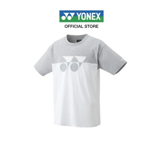 YONEX UNISEX T-SHIRT 16578 เสื้อคอกลม ผ้าคอตตอน 100% เนื้อสัมผัสนุ่มสบาย เหมาะสำหรับสวมใส่ได้ทุกโอกาส