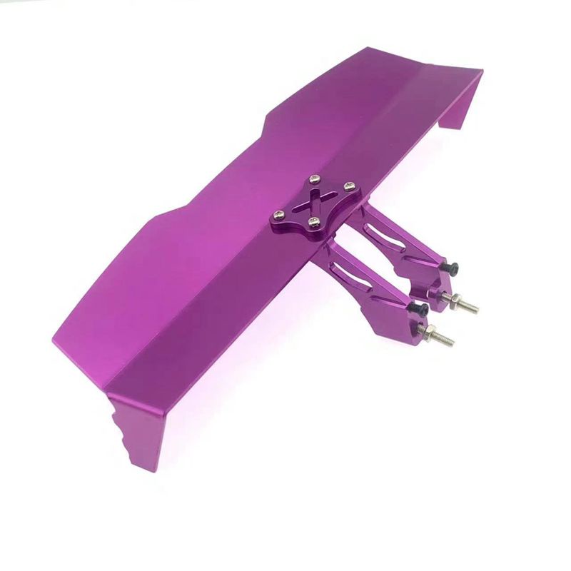อุปกรณ ์ เสริมปีกหางโลหะสําหรับ LC RACING L6147 1/14 TRUGGY WING wltoys 144001 124019 124017 อะไหล ่ อัพเกรด