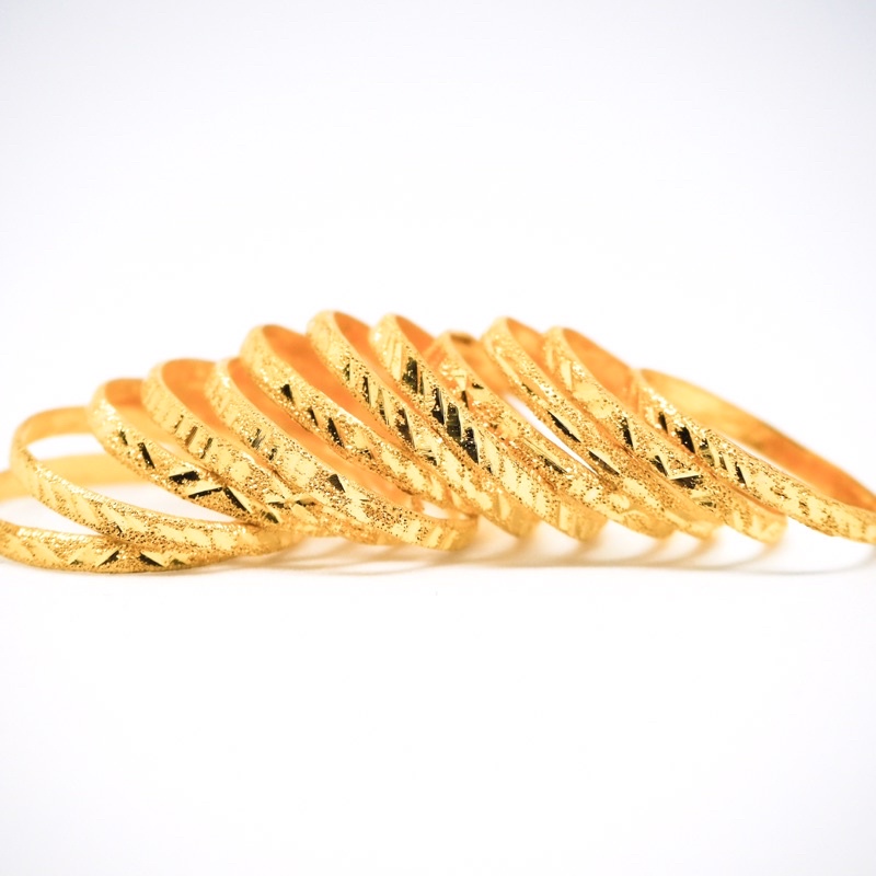 แหวนทองแท้ 0.6 กรัม [มีใบรับประกัน]