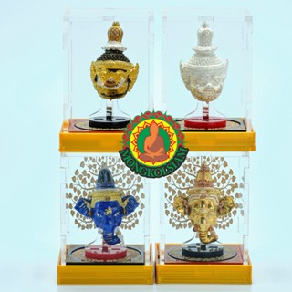 ครอบแก้วพระ​ กล่องตั้งโชว์พระ/แท่นบูชา​ 1ชุดพร้อมฐานวางเศียร…