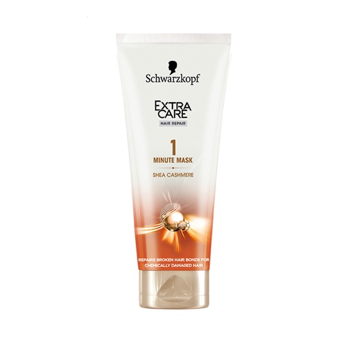 Schwarzkopf Extra Care Shea Cashmere 1 Min Mask มาร์ก สูตรเอ็กซ์ตร้า แคร์ เชียร์ แคชเมียร์ 200 มล.