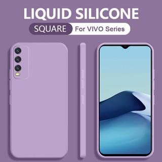 เคสมือถือ ซิลิโคน แบบนิ่ม ขอบเหลี่ยม สำหรับ VIVO V20 V21 V21E V23E Y30 Y30i Y50 Y31 Y51 Y51A Y33T Y33S Y21 Y21T Y21S Y15A Y15S