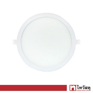 LUZINO โคมดาวน์ไลท์หน้ากลม 6 นิ้ว LED 15 วัตต์ Warm White รุ่น PN-JYX0101-15W/WW สีขาว