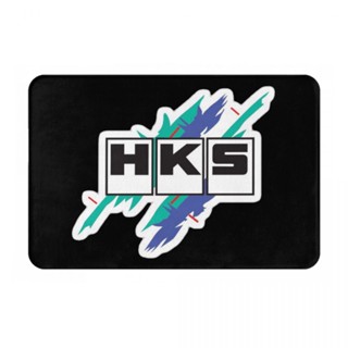 Hks Advan JDM พร้อมส่ง พรมเช็ดเท้า ผ้าสักหลาด กันลื่น ลายโลโก้ Advan ขนาด 16x24 นิ้ว สําหรับห้องน้ํา