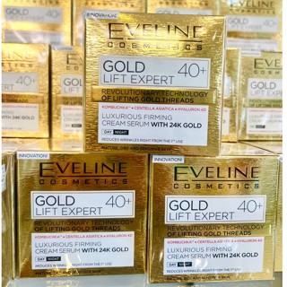 Eveline Cosmetics Gold Lift Expert 40+ 24K Cream Serum Anti-Ageing 50ml. (EXP. 28/04/2025)