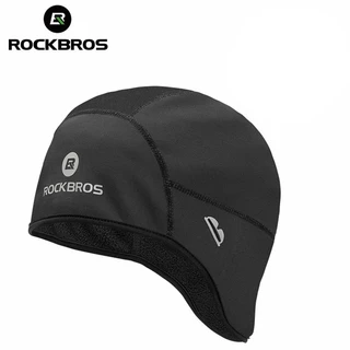 【TH Delivery】ROCKBROS Cycling Cap Winter Caps Keep Warm Bandana Sports Ski Running Headband Windproof Men Riding Head Hat