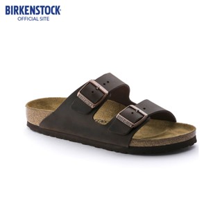 BIRKENSTOCK Arizona NU Oiled SFB Habana รองเท้าแตะ Unisex สี้น้ำตาลเข้ม รุ่น 452761 (regular)