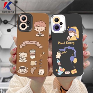 เคสโทรศัพท์มือถือ TPU นิ่ม ปิดด้านหลัง Samsung A12 A32 A52 A51 A03S A10S A50 A20S J7 Prime A02S A20 A72 A50S A10 A30S A52S A30 M12 M10 M01S A54 A15 A16 A9 A5 Y12 Y20 A12 ลายตุ๊กตาหมีการ์ตูน เคส