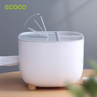 [พร้อมส่ง]Ecoco ที่ใส่ทิชชู่ มีที่วางโทรศัพท์ กล่องทิชชู่อเนกประสงค์ รุ่น E2009 มี 3 สี