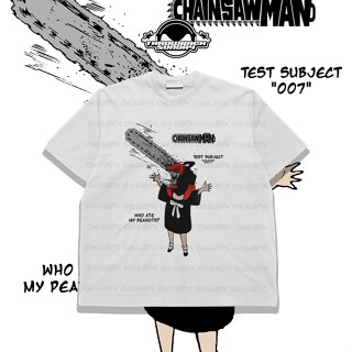 เสื้อยืด# Chainsaw Man - Spy X Family Heavy Cotton Tee