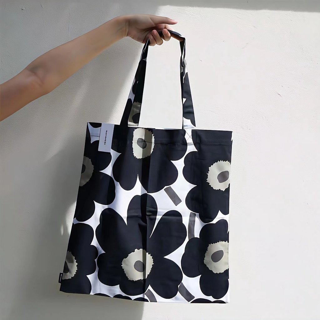 (พร้อมส่งในไทย)New กระเป๋า marimekko แท้100% กระเป๋าผ้า