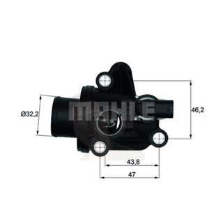 TI 12 87 วาลว์น้ำ+เสื้อ BENZ M166 / A160 W168 W414 1662030075 (ยี่ห้อ MAHLE)