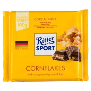 ริทเทอร์ สปอร์ต ช็อกโกแลตผสมคอนเฟล็ก Ritter Sport Cornflakes Chocolate 250g