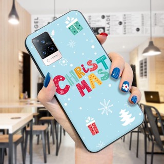 เคสโทรศัพท์มือถือ TPU แบบนิ่ม ป้องกันกระแทก ลาย Merry Christmas ปีใหม่ สําหรับ Vivo V11 V15 Pro V11i V17 V19 Neo