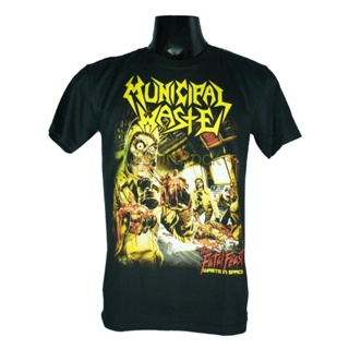 เสื้อวง MUNICIPAL WASTE เสื้อยืดวงดนตรีร็อค เมทัล เสื้อร็อค MWS1542 ส่งจาก กทม.