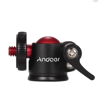 Andoer ขาตั้งกล้อง หัวบอล ขนาดเล็ก หมุนได้ 360 องศา สําหรับกล้อง DSLR
