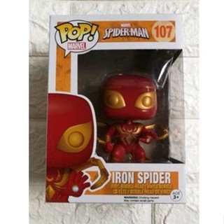 Funko Pop Marvel Spiderman Iron Spider 107 Marvel Comics มาร์เวล ฟิกเกอร์