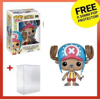 Funko Pop One Piece Chopper 99 ฟิกเกอร์แอคชั่นของเล่น พร้อม Boss Protector