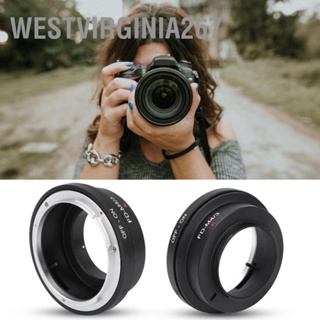 BWestvirginia267 Fd-M4/3 แหวนอะแดปเตอร์เลนส์โลหะ สําหรับ Canon Fd Mount To Fit M4/3 Camera