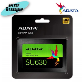 เอสเอสดี ADATA 480GB SSD รุ่น SSD SU630 480GB 2.5" SATA R520MB/W450MB - (ADT-SU630SS-480GQR) ประกันศูนย์